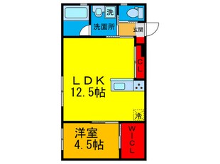 Luxe本町の物件間取画像